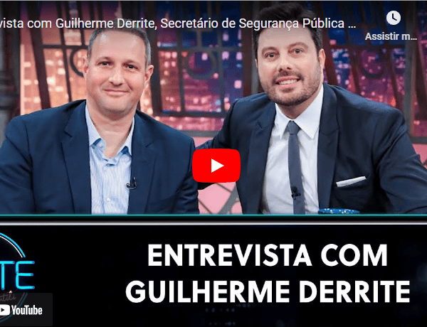 Entrevista com Guilherme Derrite, Secretário de Segurança Pública de SP | The Noite (22/08/23)
